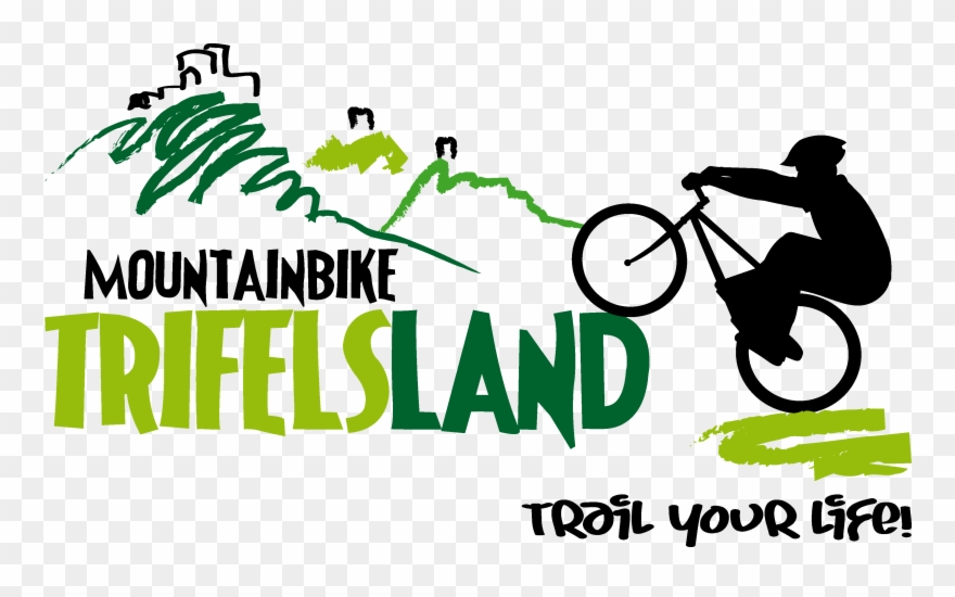 Mountainbike-trifelsland Logo - Hybrid Bicycle Clipart