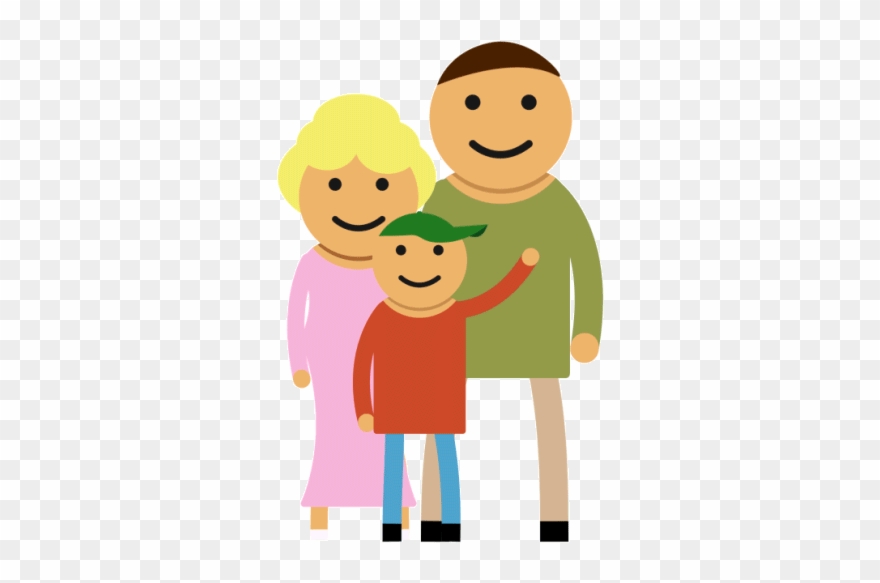 Cartoon Pictures Of Family - Happy Family Animation Gif Clipart