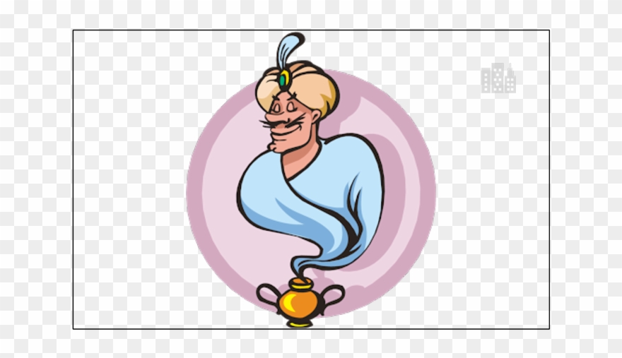 Let The Genie Out Of The Bottle By Linda Jackson 10eighty - Genie Out The Bottle Clipart