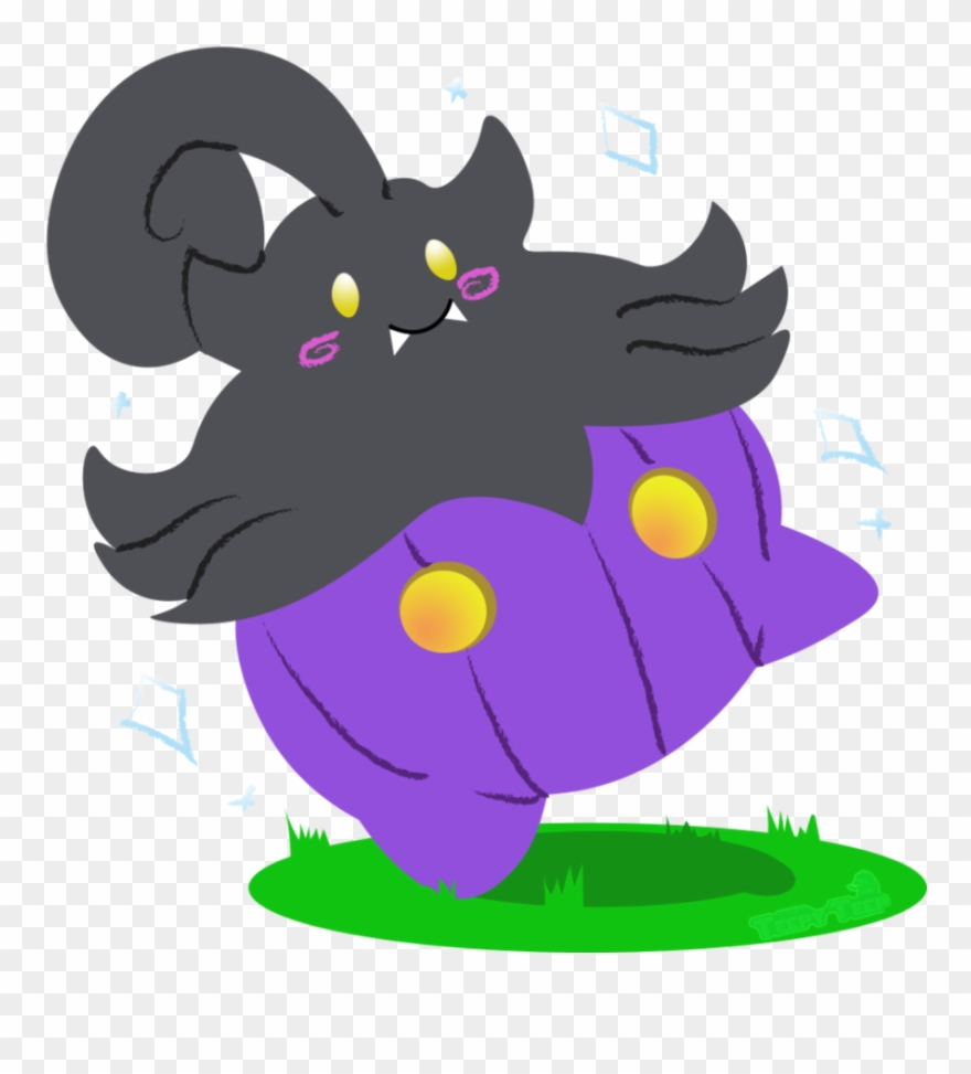 View Cute , - Shiny Pumpkaboo Fan Art Clipart