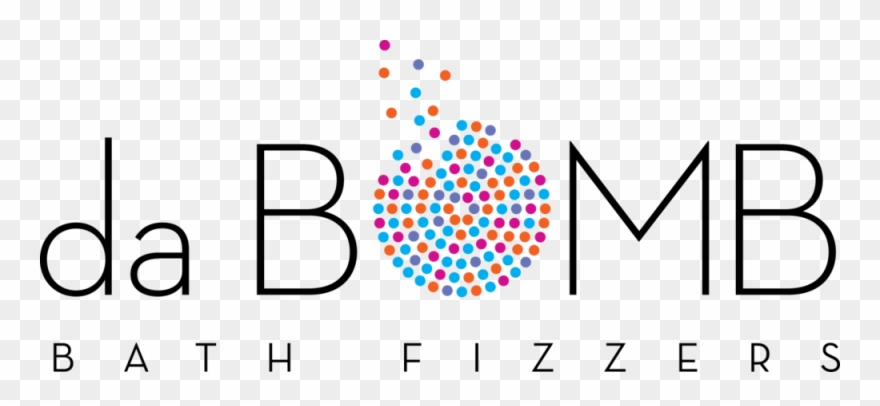 Bath Bomb Clip Art - Da Bomb Bath Fizzers Logo - Png Download
