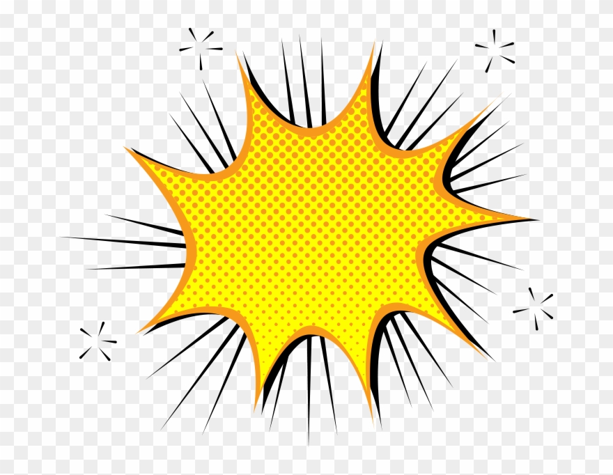 Clipart Explosion Cartoon - Explosion Cartoon Png Yellow Transparent Png