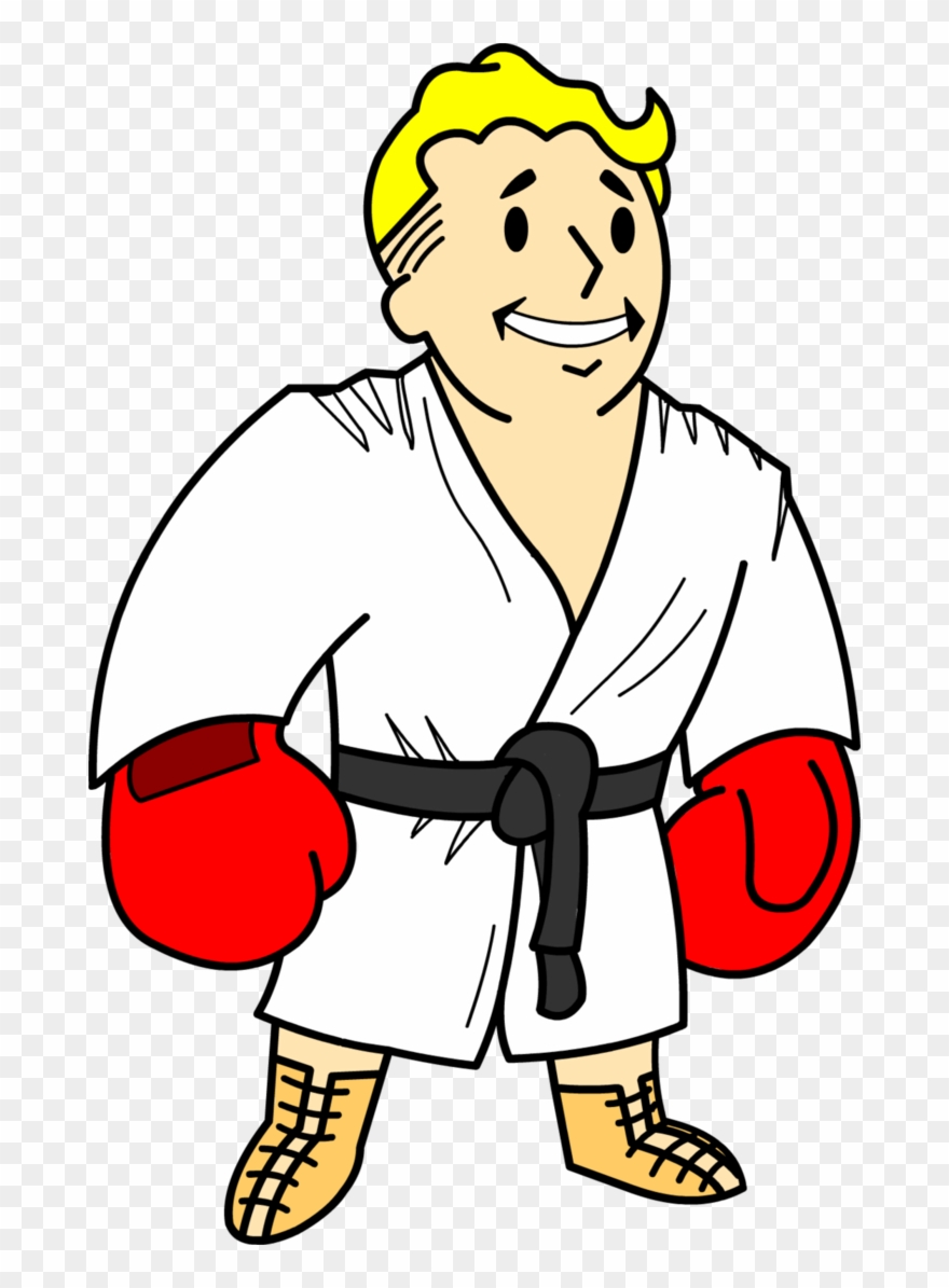 Vault Boxer By Detectivesnazz - Vault Boy Fan Perks Clipart