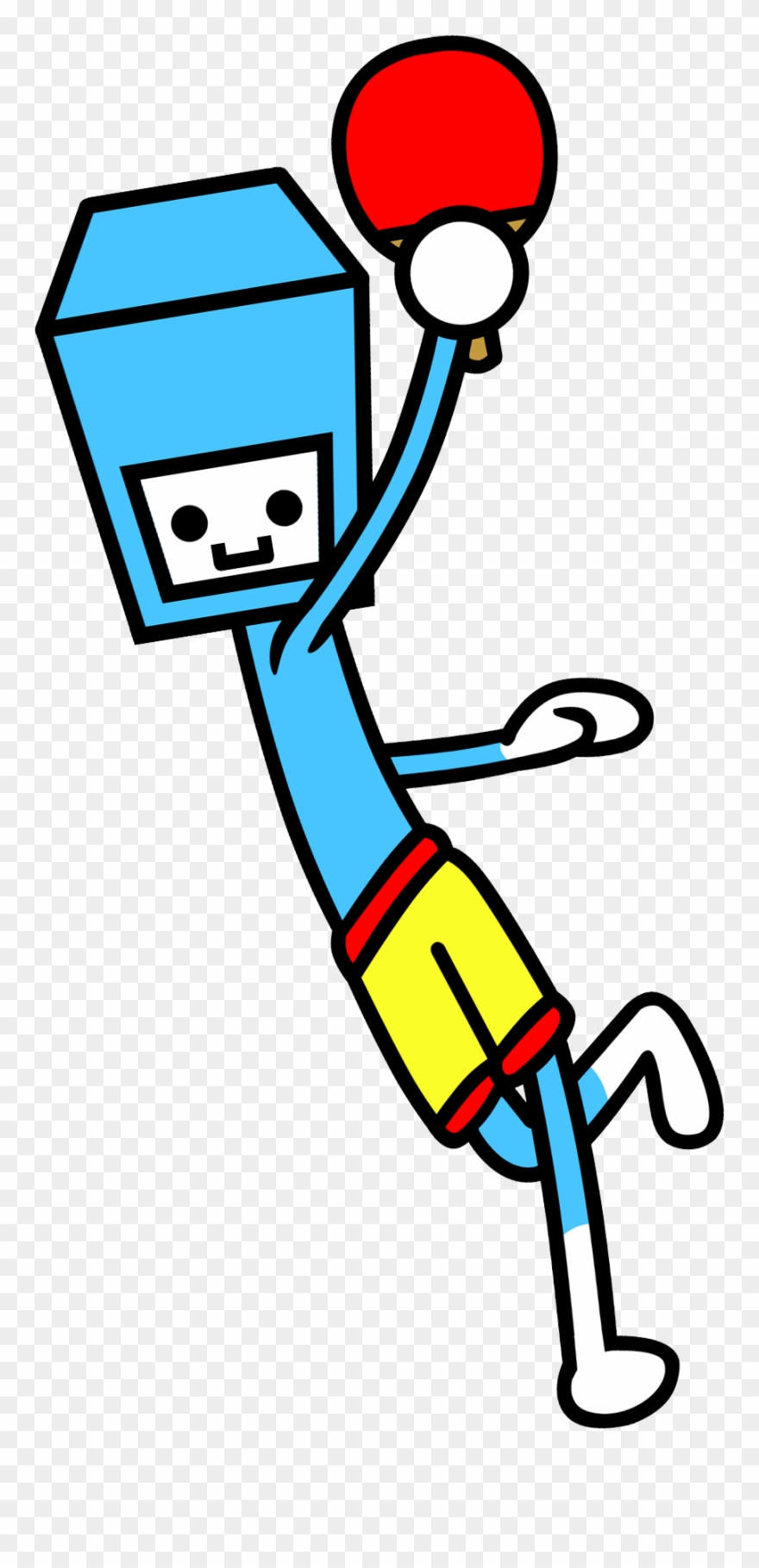 Paddler - Rhythm Heaven Space Dancer Clipart