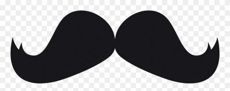 Bigode Desenho Fundo Transparente Clipart