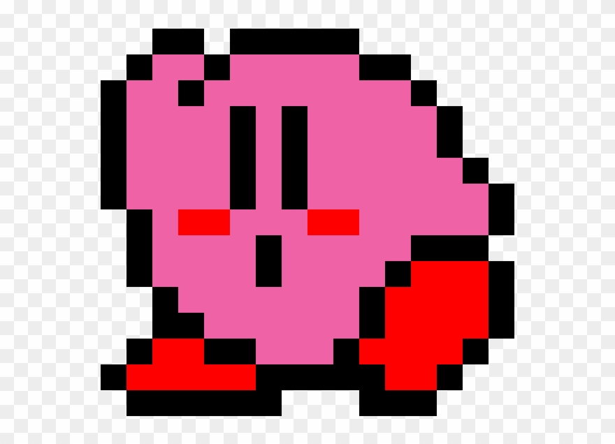 Kirby - Kirby Pixel Art Clipart