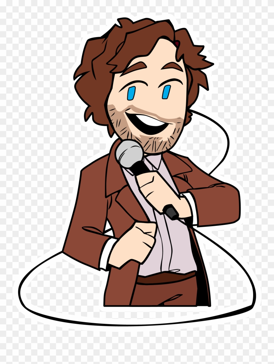 Added Michael Ian Black - Cartoon Clipart