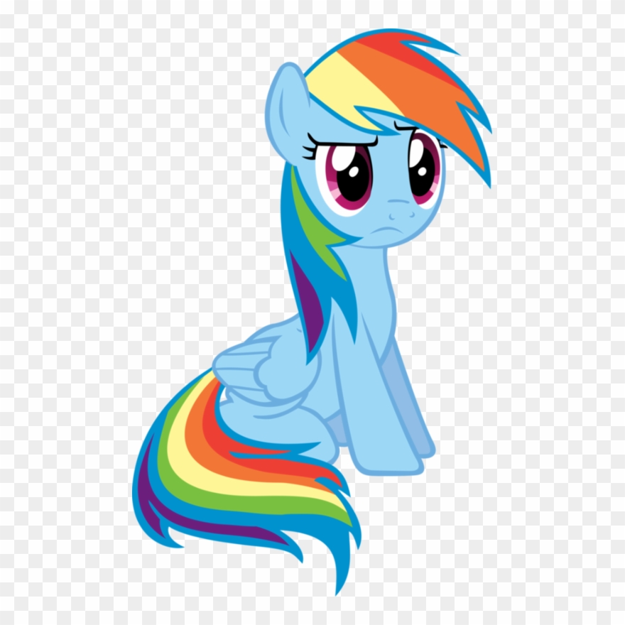 Image - Rainbow Dash Angry Clipart