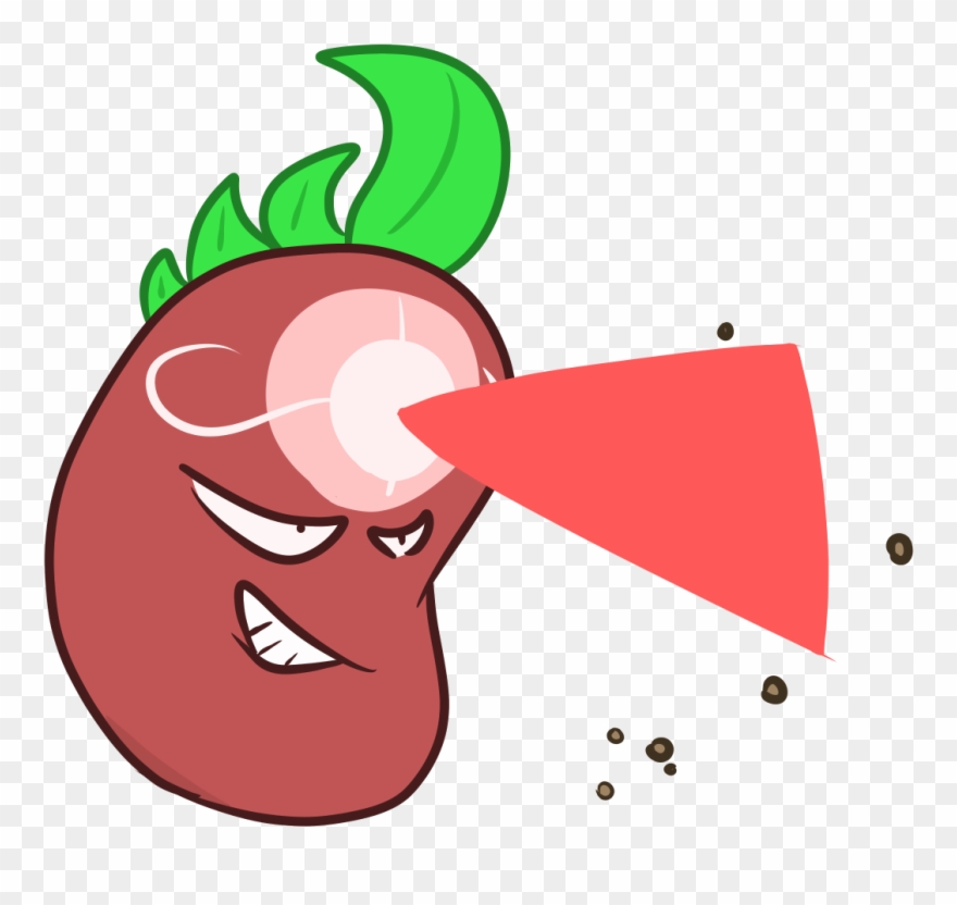 Tractor Bean - Plants Vs. Zombies Clipart