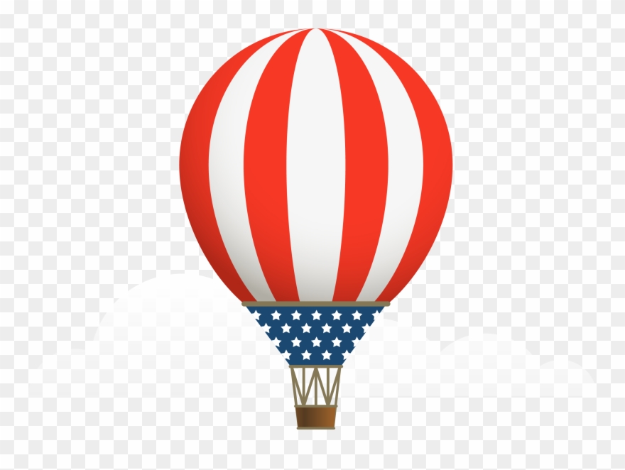 Image Royalty Free Stock Balloon Clip Art Red Simple - Balão Ar Quente Vermelho Png Transparent Png