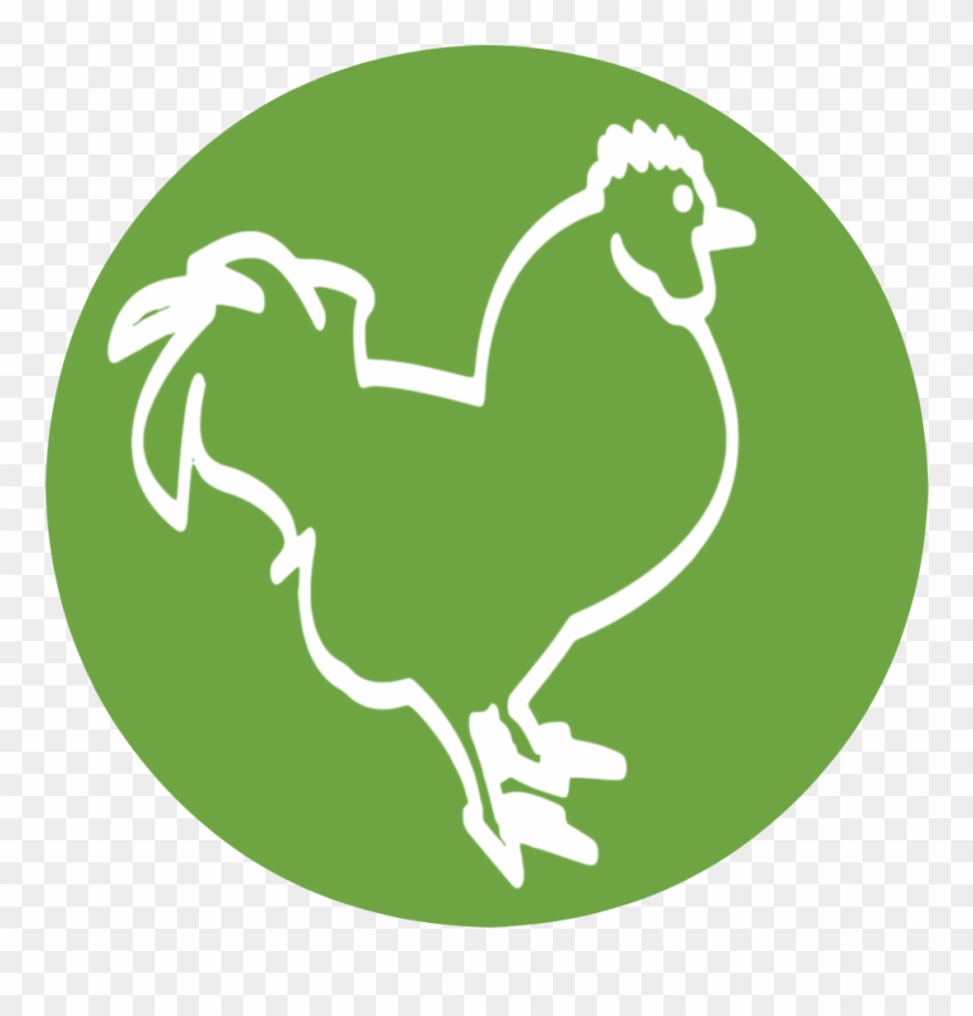 Raising Happy Chickens Icon - Circle With A Line Through Clipart