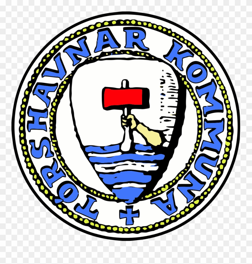 Thor's Hammer, As Depicted On Tórshavn's Insignia - Flag Of Torshavn Clipart