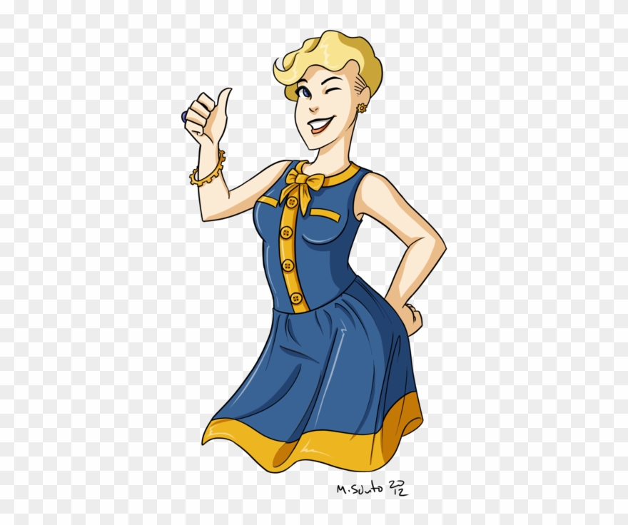 Fallout Vault Boy - Vault Boy Fan Art Clipart