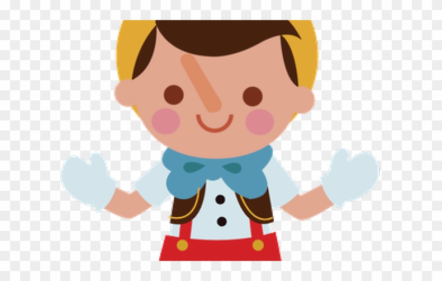 Pinocchio Clipart Cute - Pinocchio - Png Download