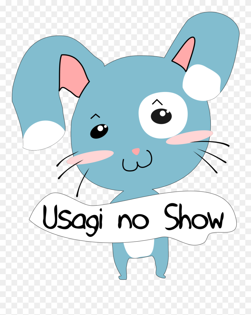 Free Friendly Rabbit Free Usagi No Show - Clip Art - Png Download