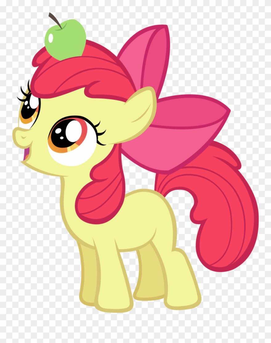 Paper Craft Alluring My Little Pony Apple 19 Latest - Little Pony Apple Bloom Clipart