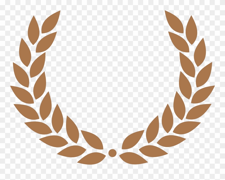 Big Image - Laurel Wreath Gold Png Clipart