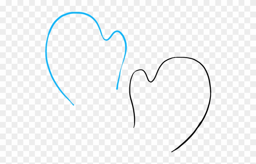 How To Draw Mittens - Heart Clipart