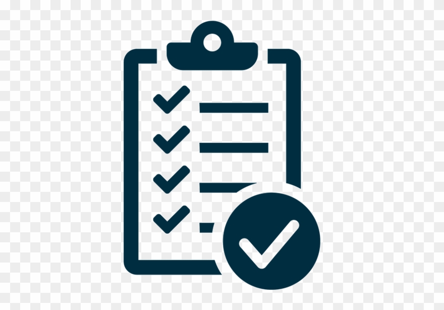 Respond To Data - User Check List Icon Clipart