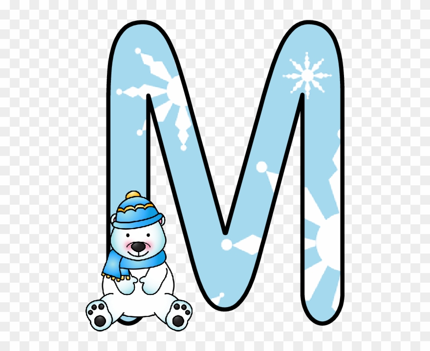 Ch B *✿* Alfabeto Winter De Kid Sparkz - Alfabeto Winter De Kidsparkz Clipart