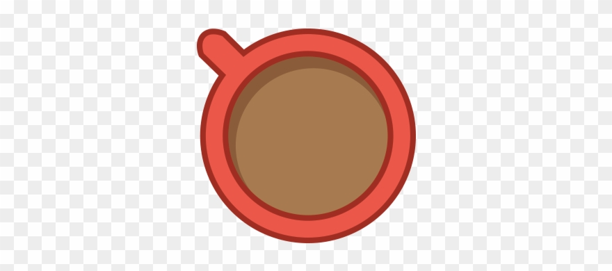 Spoon Knife Cup Of Coffee - Circle Clipart