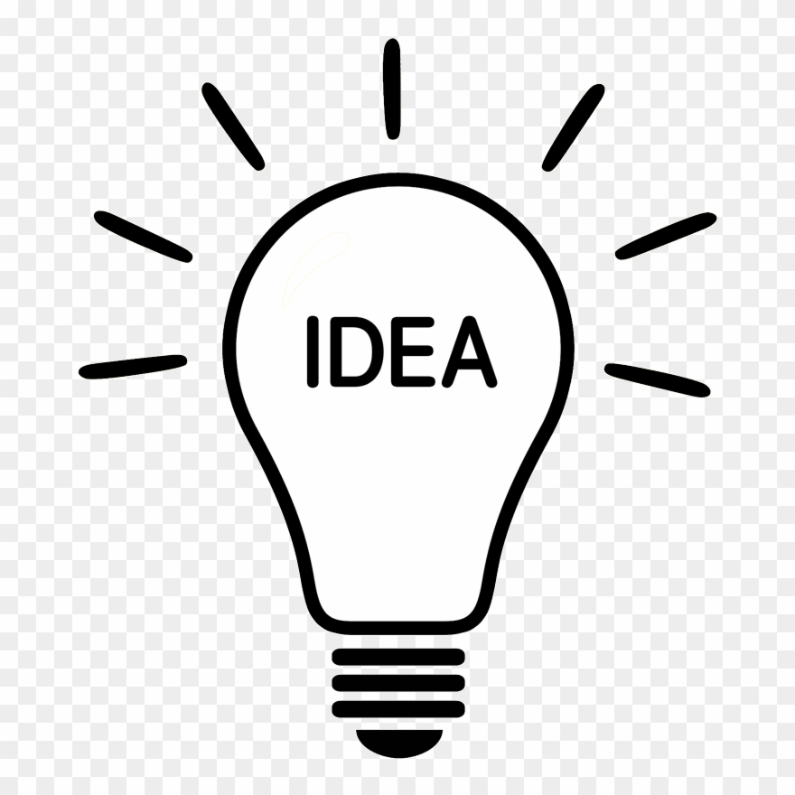 Business Analysis - Light Bulb Idea Vector Clipart