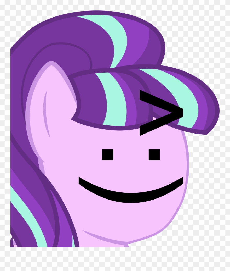Twilight Sparkle Rainbow Dash Princess Luna Applejack - Starlight Glimmer Memes Face Clipart