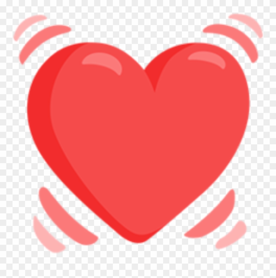 Beat Heart Red Emoji Minebazzi Heart Ijm - Emoji Heart Beat Clipart