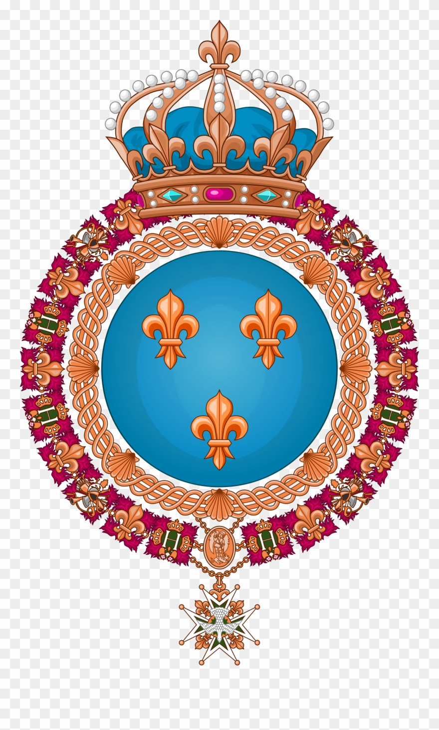 Flag, Coat Of Arms - Coat Of Arms Of France Clipart