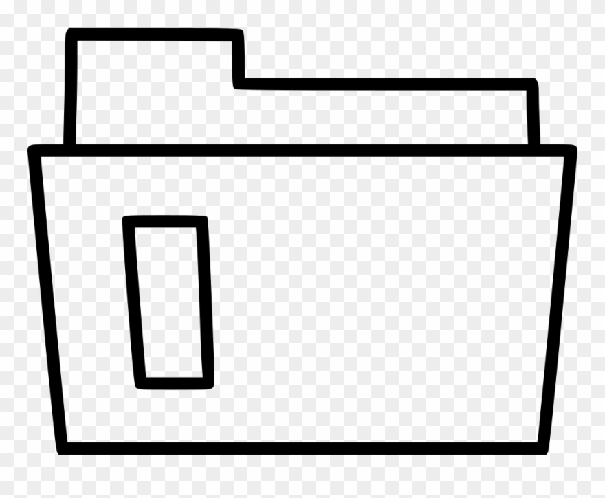 Clip Folder Portfolio - Icon - Png Download