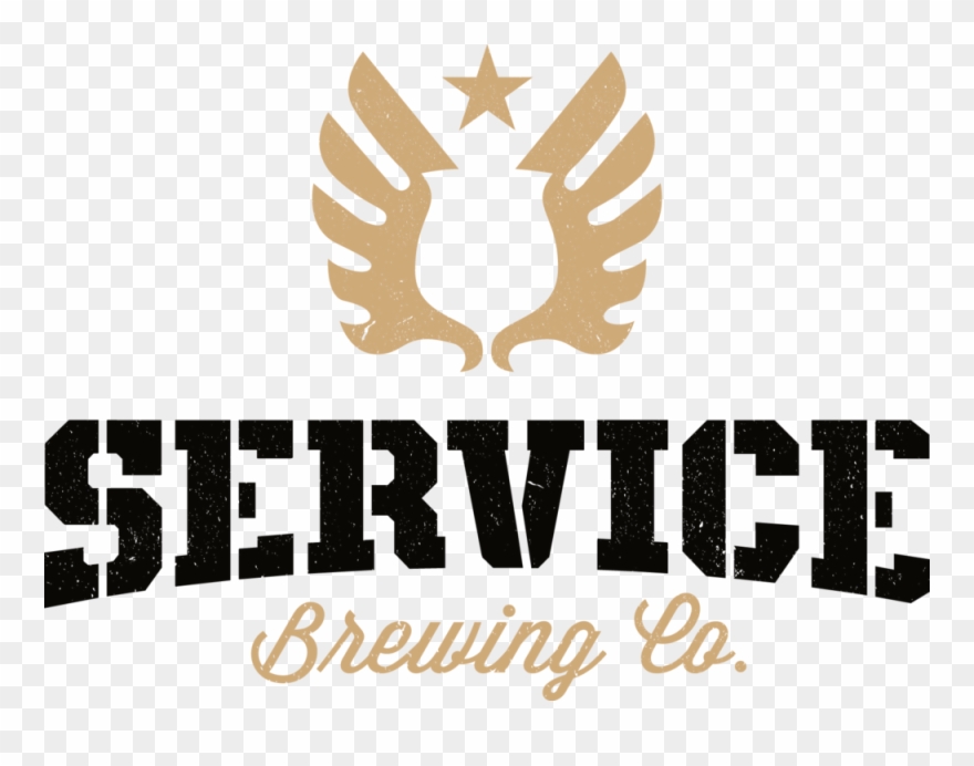 Service Brewing Two Color - Savannah Brewery Clipart