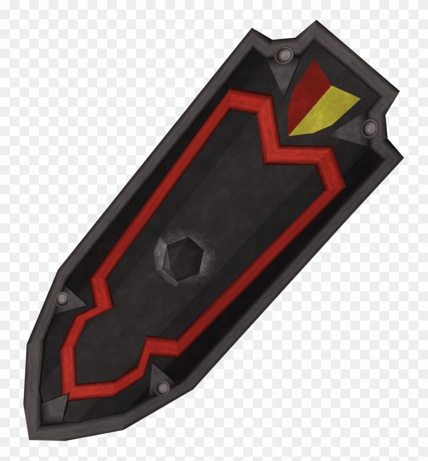 Black Shield Detail - Wiki Clipart