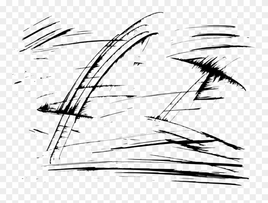 Scratches Png Transparent Image - Scratches Drawing Clipart