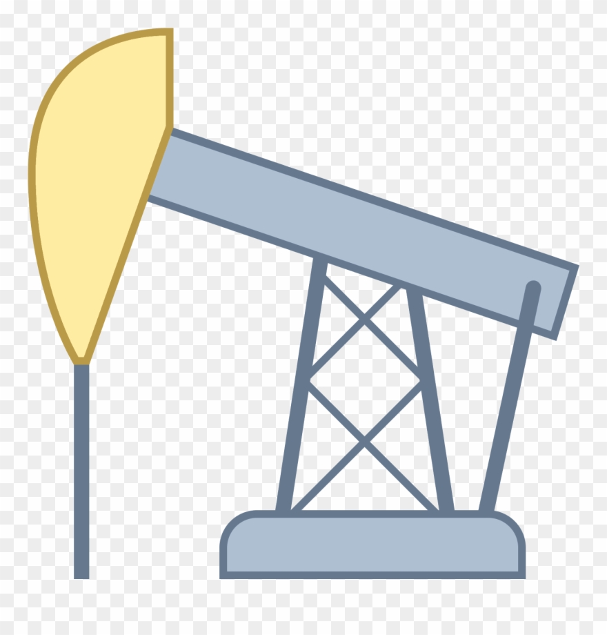 This Is An Oil Pump Jack Clipart