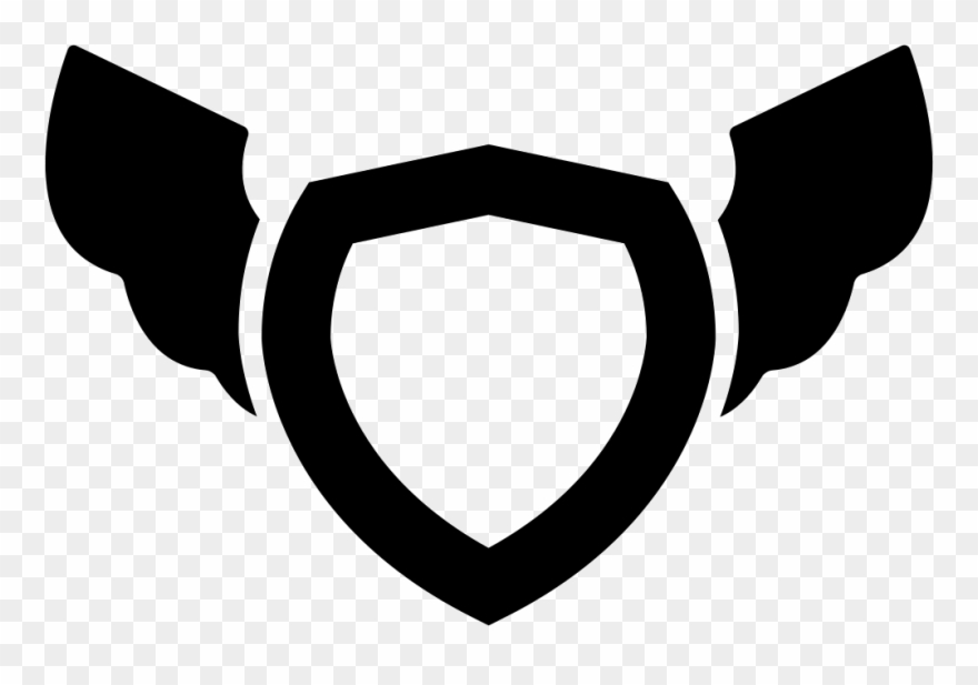 Shield With Wings Png Clipart