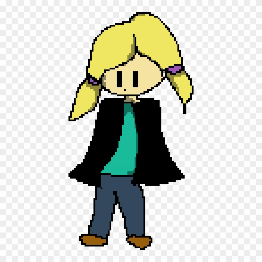 Tiny Pigtail Girl Clipart