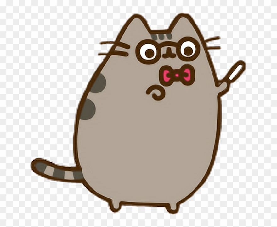 Haha This Is Super Cute Pusheen Bowtie Pusheeninbowtie - Pusheen Bow Tie Clipart
