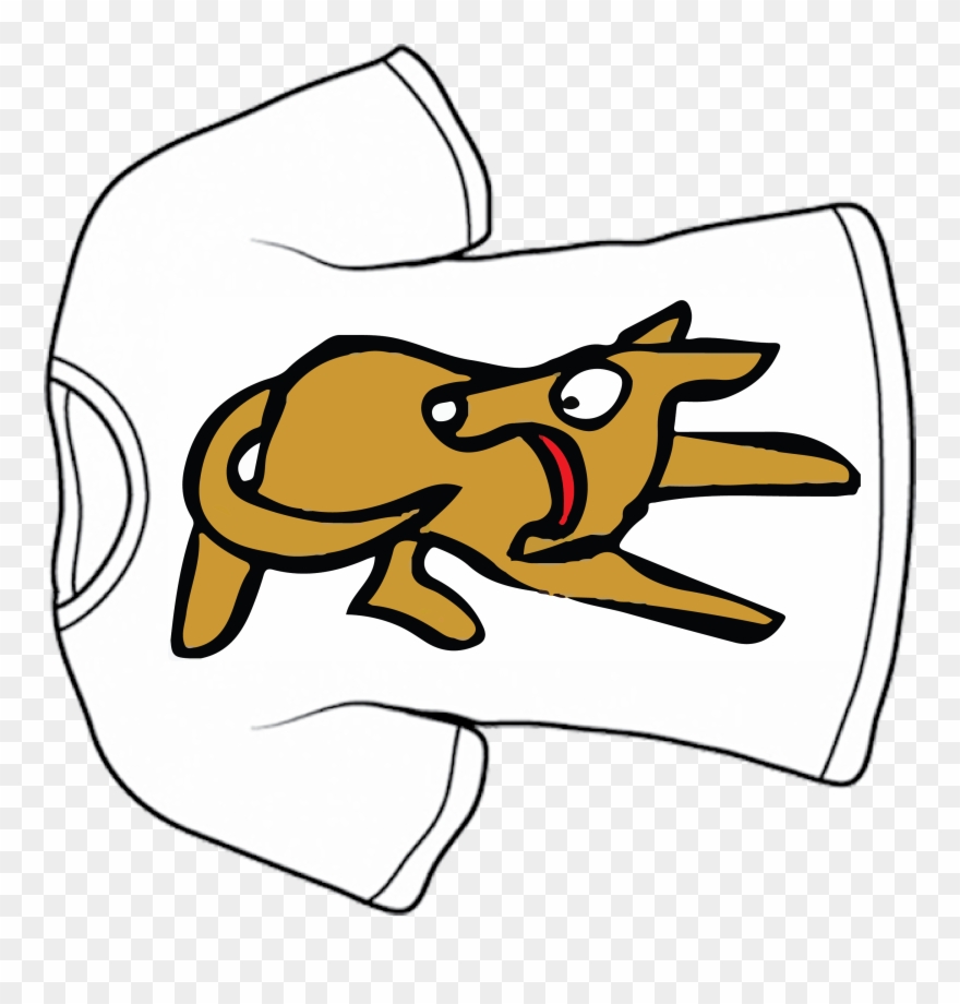 A Flag For Your Short-lived Country - Dog Chasing Its Tail Drawing Clipart