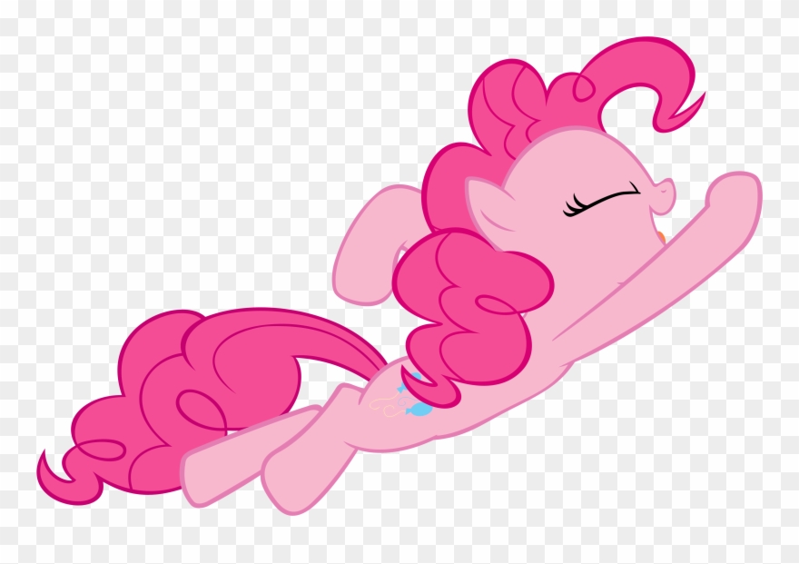 Mlp Pinkie Pie Clipart - Mlp Pinkie Pie Running - Png Download
