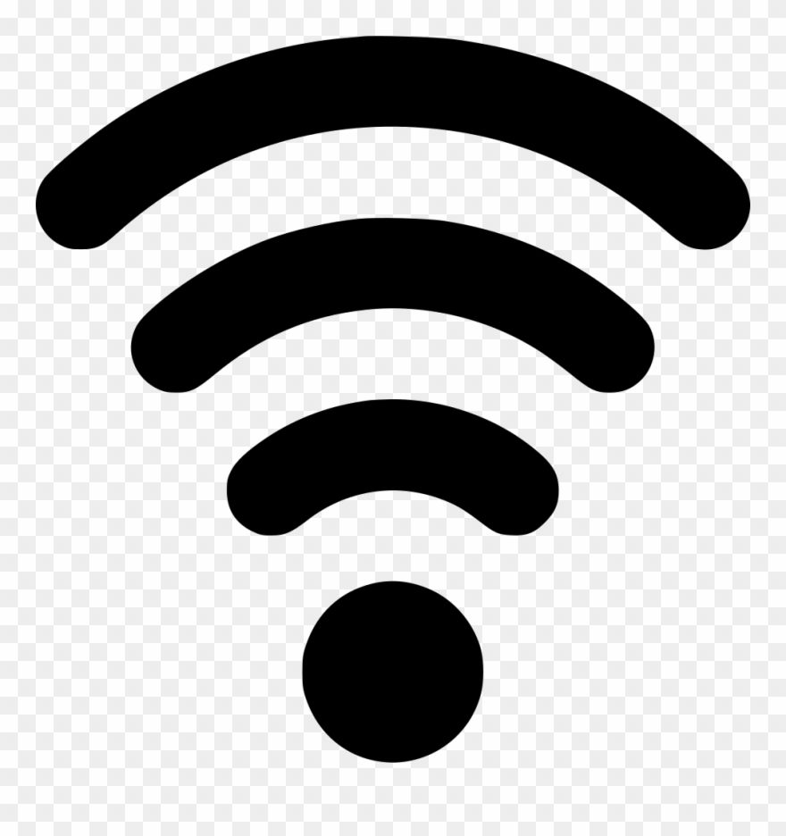 Wifi Icon - Network Connectivity Icon Png Clipart