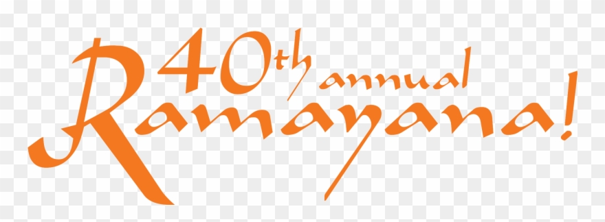 The Ramayana Is A Magical Production Of Drama, Dance - Banner Ramayana Png Clipart