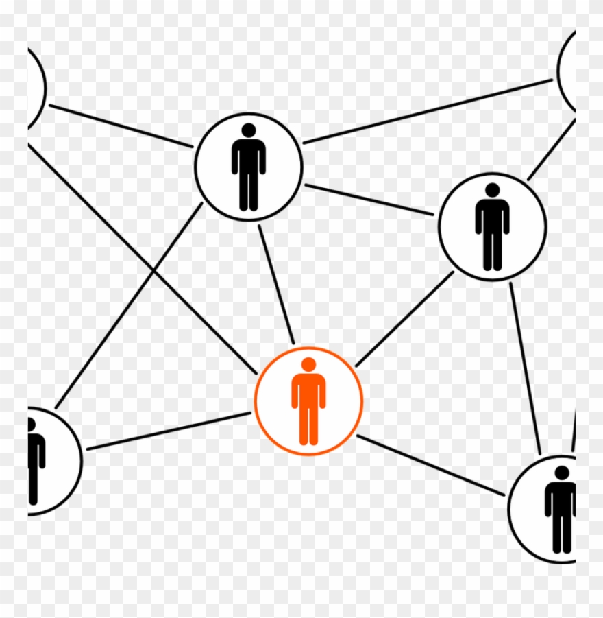Networking Clip Art Linked Connected Network Free Vector John Barnes