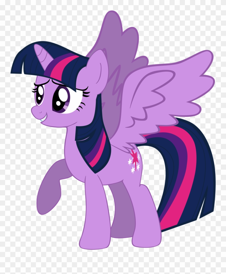 My Little Pony Clipart Vector - My Little Pony Twilight Sparkle With Wings - Png Download