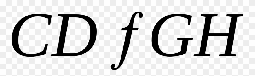 Even, And Finally The Subtended Chords Are Parallel - Calligraphy Clipart