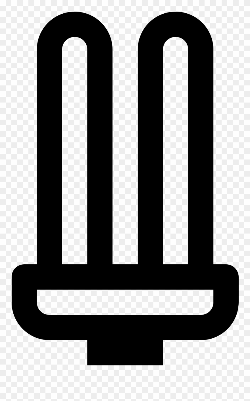 Cfl Lightbulb Icon Download - Logo Clipart