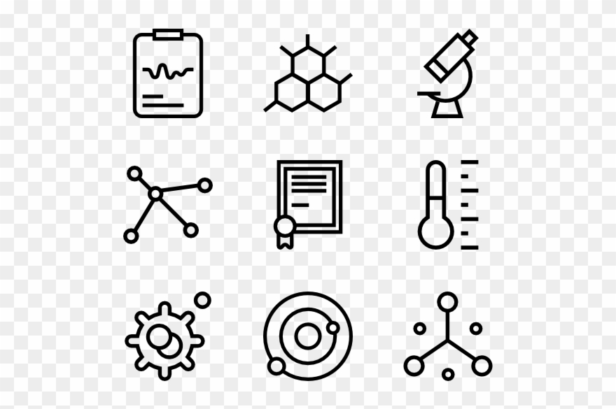 Vector Chemistry Icon - Laboratory Icons Png Clipart