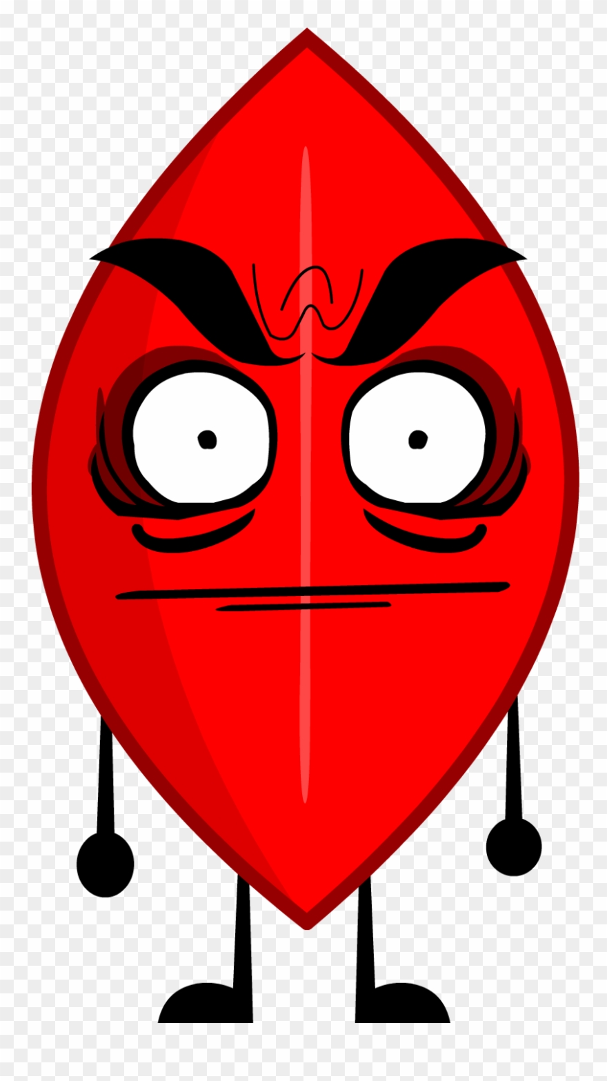 Bfsp Portrait Evilleafy - Bfdi Evil Leafy Body Clipart