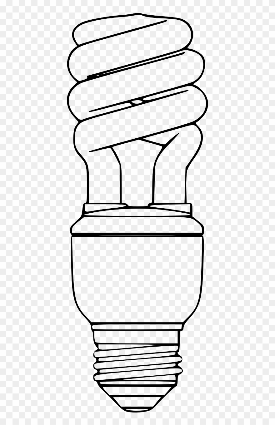 Compact Fluorescent Lamps White Png Image Clipart