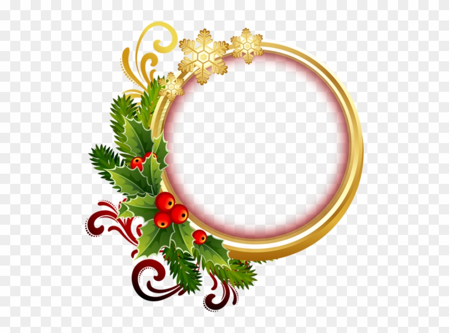 Photo Noel, Christmas Clipart, Clip Art, Christmas - Новогодняя Рамка Пнг - Png Download