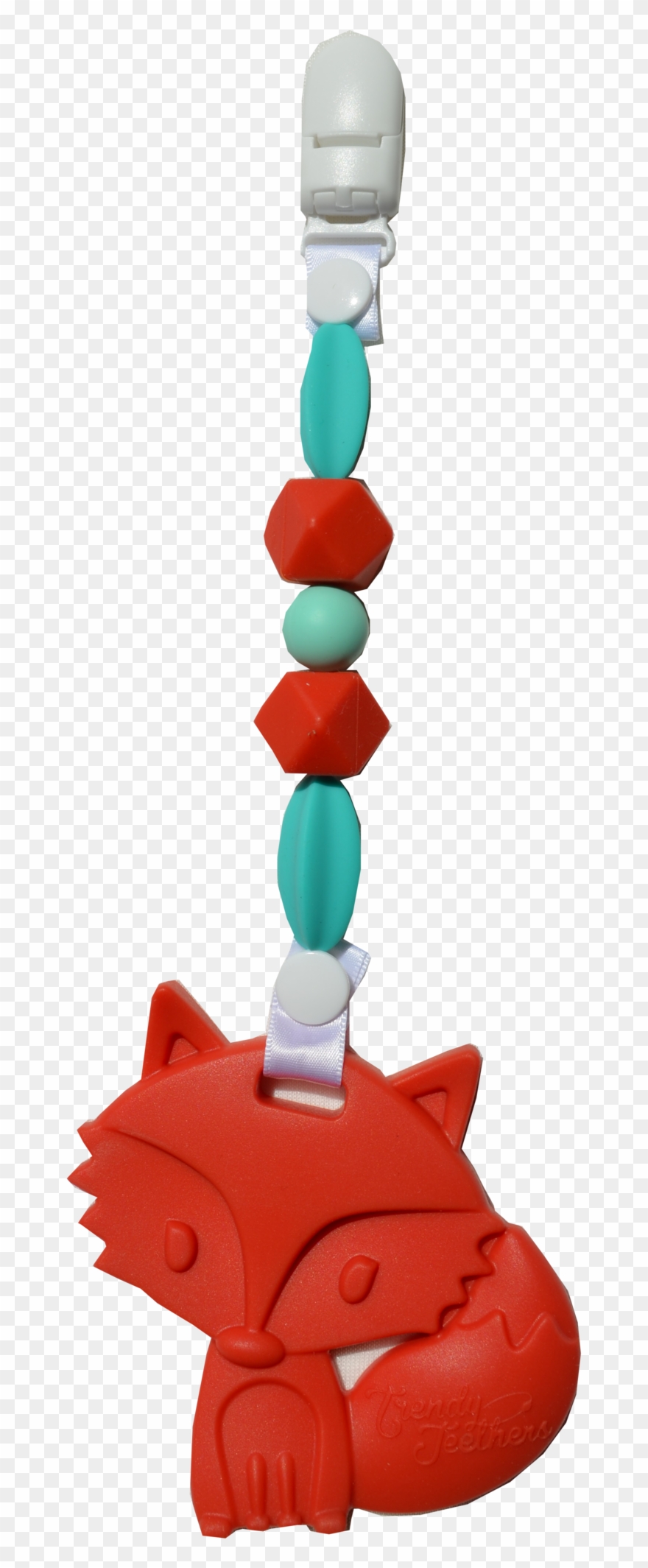Friendly Fox Wearable Clip On Teether V=1538572755 - Horse - Png Download